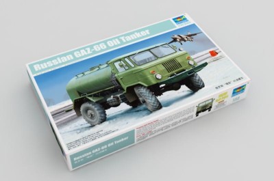 TRUMPETER 01018 1:35 GAZ-66 OIL TANKER