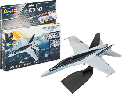 REVELL 64965 1:72 Maverick's F/A-18 Hornet ‘Top Gun: Maverick’ [easy-click] [MODEL SET]