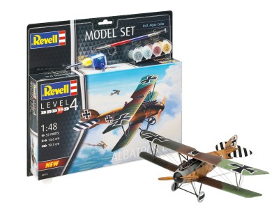 REVELL 64973 1:48 Albatros D.III [MODEL SET]