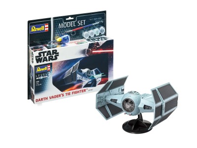 REVELL 66780 1:57 STAR WARS Darth Vader's TIE Figher [MODEL SET]