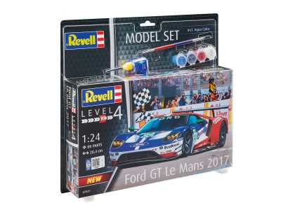 REVELL 67041 1:24 Ford GT Le Mans 2017 [MODEL SET]