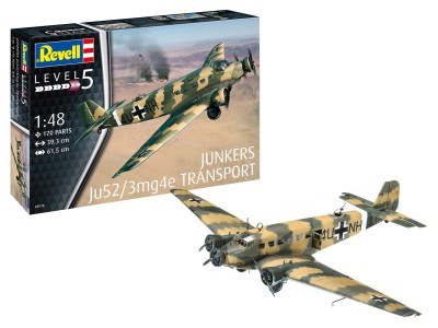 REVELL 03918 1:48 Junkers Ju52/3mg4e Transport