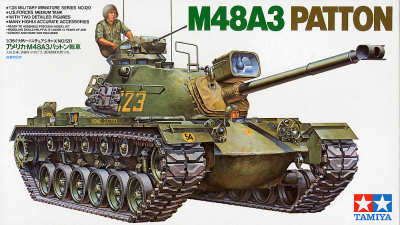 TAMIYA 35120 1:35 US M48A3 PATTON Tank