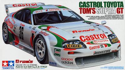 TAMIYA 24163 1:24 Castrol Toyota Tom's Supra GT