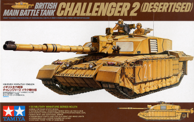 TAMIYA 35274 1:35 British MBT CHALLENGER 2 (DESERTISED)