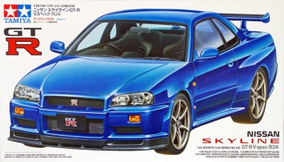 TAMIYA 24210 1:24 Nissan Skyline GT-R V-spec (R34)