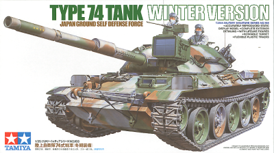 TAMIYA 35168 1:35 JGSDF Type 74 Tank Winter Version