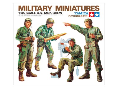 TAMIYA 35004 1:35 WWII U.S. Tank Crew