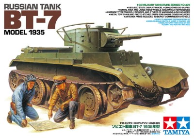 TAMIYA 35309 1:35 Russian Tank BT-7 Model 1935