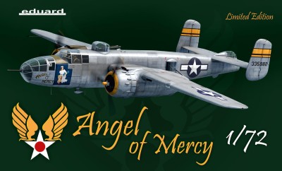 EDUARD 2140 1:72 B-25J Mitchell ANGEL OF MERCY [LIMITED EDITION]