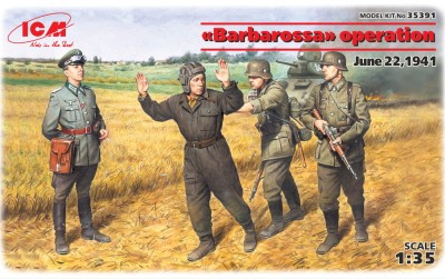 ICM 35391 1:35 “Barbarossa” operation (June 22, 1944) (4 figures)