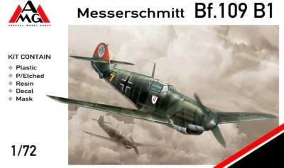 AMG 72403 1:72 Messerschmitt Bf.109 B1