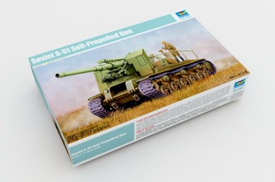 TRUMPETER 05583 1:35 Soviet S-51 Self-Propelled Gun