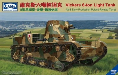 CAMS 35007 1:35 Vickers 6-ton light tank