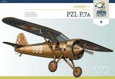 ARMA HOBBY 70008 1:72 PZL P.7a Junior set