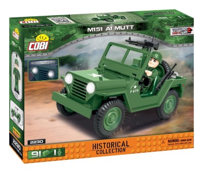 COBI 2230 Samochód M151 A1 Mutt (91 elementów + 1 figurka)
