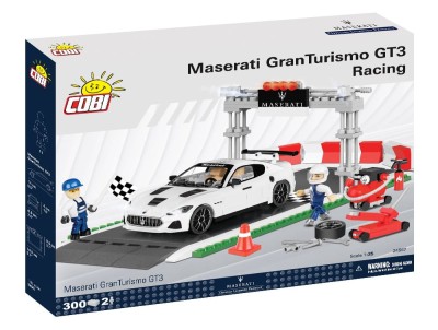 COBI 24567 Maserati GranTurismo GT3 Racing (300 klocków + 2 figurki)
