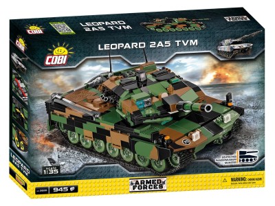 COBI 2620 Czołg Leopard 2A5 TVM (945 klocków)