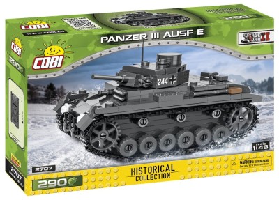 COBI 2707 Czołg Panzer III Ausf. E (290 klocków)