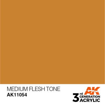 AK 11054 3GA MEDIUM FLESH TONE (STANDARD) 17ml
