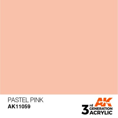 AK 11059 3GA PASTEL PINK (PASTEL) 17ml