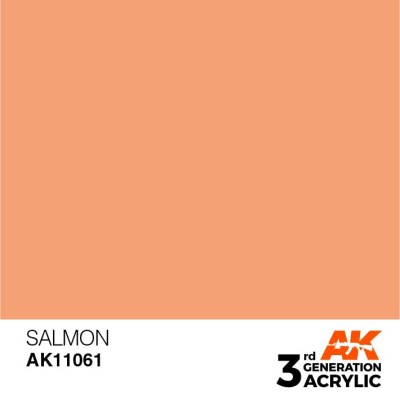 AK 11061 3GA SALMON (STANDARD) 17ml