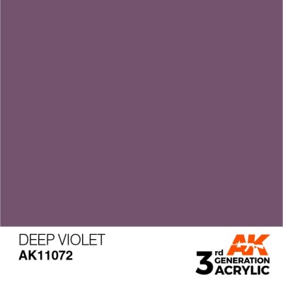 AK 11072 3GA DEEP VIOLET (INTENSE) 17ml