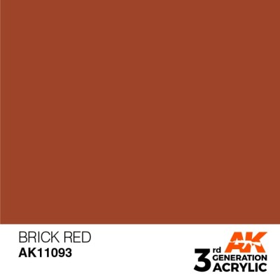 AK 11093 3GA BRICK RED (STANDARD) 17ml