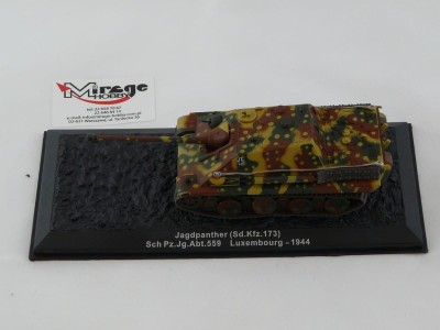 DIE-CAST #04 1:72 JAGDPANTHER (SD.KFZ. 173)  SCH PZ.JG. ABT.559 LUXEMBOURG - 1944