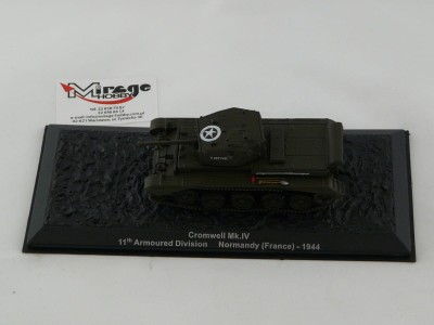 DIE-CAST #42 1:72 CROMWELL Mk.IV  11th ARMOURED DIVISION NORMANDY (FRANCE) 1944