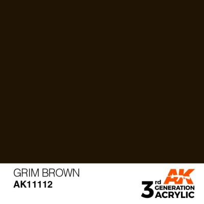 AK 11112 3GA GRIM BROWN (STANDARD) 17ml