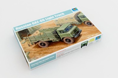 TRUMPETER 01016 1:35 Russian GAZ-66 Light Truck