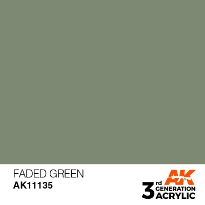 AK 11135 3GA FADED GREEN (STANDARD) 17ml