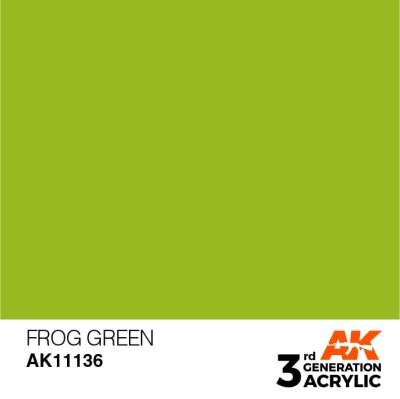 AK 11136 3GA FROG GREEN (STANDARD) 17ml