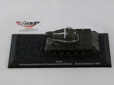 DIE-CAST #47 1:72 IS-2M  104 ARMORED BATTALION 7TH GUARDS ARMORED BRIGADE BERLIN (GERMANY) - 1945