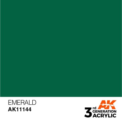 AK 11144 3GA EMERALD (STANDARD) 17ml