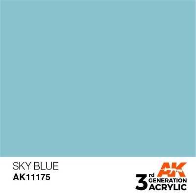 AK 11175 3GA SKY BLUE (STANDARD) 17ml
