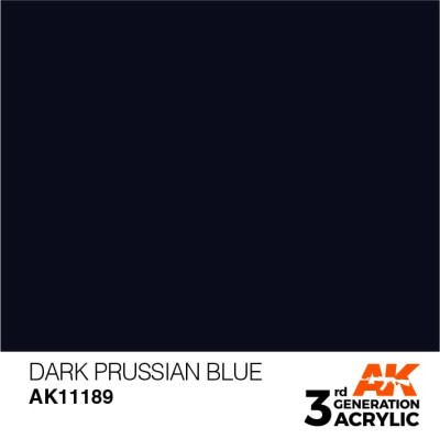 AK 11189 3GA DARK PRUSSIAN BLUE (STANDARD) 17ml