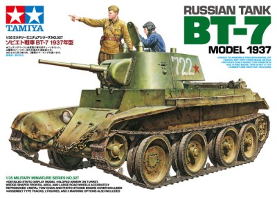 TAMIYA 35327 1:35 Russian BT-7 Model 1937