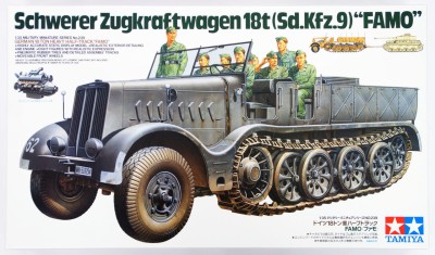 TAMIYA 35239 1:35 German 18-Ton Heavy Half-Track "FAMO"