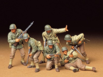 TAMIYA 35192 1:35 U.S. Assault Infantry Set