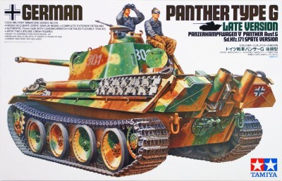 TAMIYA 35176 1:35 German Panther Type G Late Version