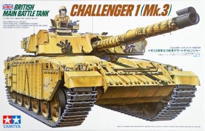 TAMIYA 35154 1:35 British Main Battle Tank Challenger 1 (Mk.3)
