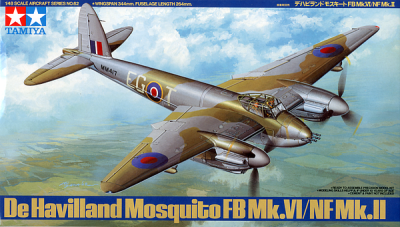 TAMIYA 61062 1:48 De Havilland Mosquito FB Mk.VI/NF Mk.II