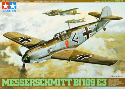 TAMIYA 61050 1:48 Messerschmitt Bf109 E-3