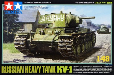 TAMIYA 32535 1:48 Russian Heavy Tank KV-1