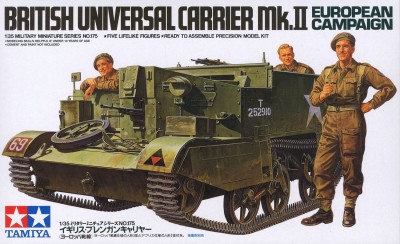 TAMIYA 35175 1:35 British Universal Carrier Mk.II European Campaign