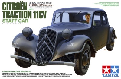 TAMIYA 35301 1:35 Citroën Traction 11CV Staff Car