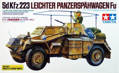 TAMIYA 35268 1:35 German Armored Car Sd.Kfz.223 w/Etched Parts 