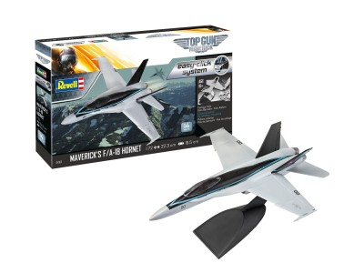 REVELL 04965 1:72 Maverick's F/A-18 Hornet ‘Top Gun: Maverick’ [easy-click SYSTEM]